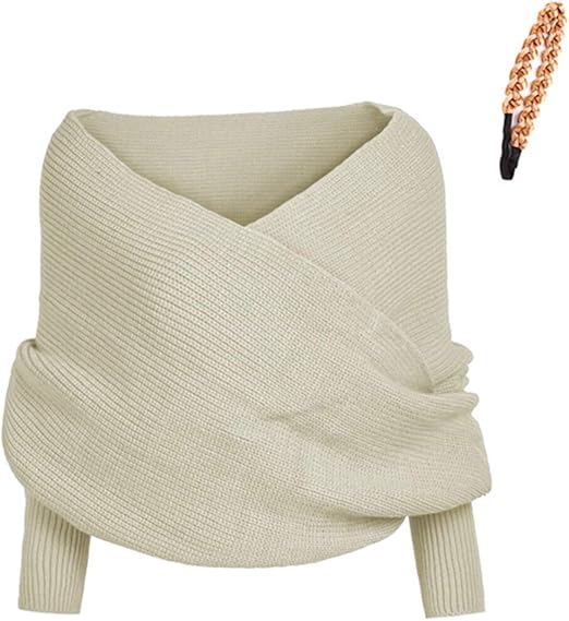 sleeve scarf sweater wrap