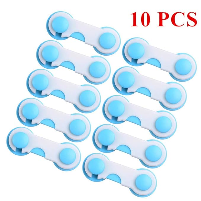 Cierre Seguridad Bebés 10 Piezas, Cajón nevera armario gabinetes ...