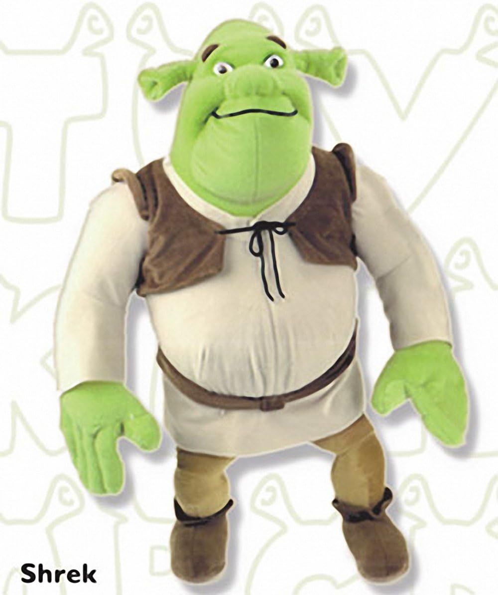 Shrek A GREEN OGRE SOFT TOY 9" 23 CM