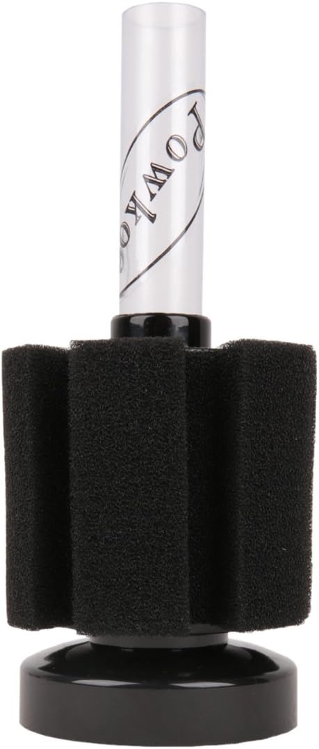 Powkoo Sponge Filter, Aquarium Air Filter Little Sponge Filter Shrimp Betta Fish Tank Sponge Filter