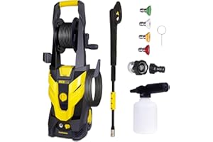 Aceup Energy Electric Pressure Washer, 3800 PSI 2.4GPM Power Washer for Cars, Fences and Patios