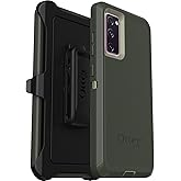 OtterBox Galaxy S20 FE 5G (Only) - Defender Series Case - Lichen The Trek (Green) - Rugged & Durable - with Port Protection - Holster Clip Included