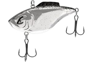 Bill Lewis Hammer-Trap - Freshwater Lifelike Lipless Crankbait Fishing Lure with Mustad Triple Grip Hooks, 3/8 Oz - 5/8 Oz