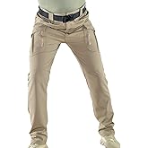 Men's Cargo Pants Lightweight Quick Dry Fit Stretch Water Resistant Hiking Camping Fishing Tactical Work Pants