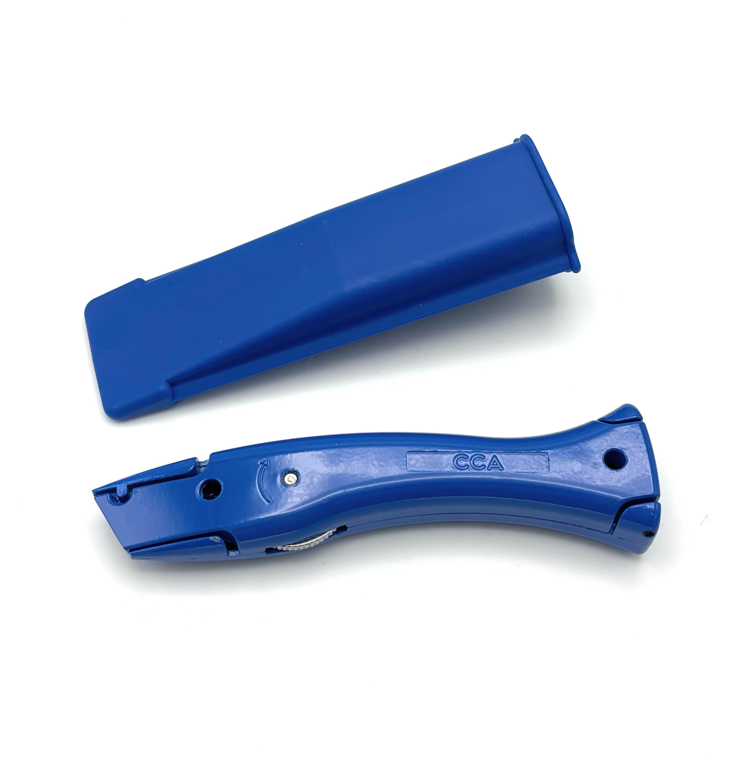 CCA TradeUnderlay Blue Knife Carpet Fitter Economy Tool with Holster - NO Blades