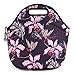 LunchFox Vintage Floral Print Neoprene Lunch Bag Tote - The Huntington