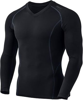 v neck base layer