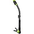Cressi Adult Diving Dry Snorkel with Splash Guard and Top Valve - Supernova Dry: Designed in Italy