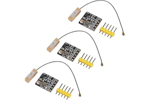 XIITIA 3pcs GPS+BDS Dual-Mode Module Flight Control Satellite Positioning Navigator, ATGM336H Replacement NEO-M8N NEO-6M for Arduino