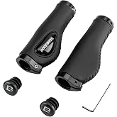 ROCKBROS Bike Handlebar Grips Ergonomics Design Soft Gel Dual Lock | Bike Grips,Bicycle Handlebar Grips,Mountain,MTB,MBX,Bike Electric,Scooter