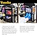 Car Seat Organizer Back Seat - Back Seat Car Organizer,Car Back Seat Organizer ,Car seat Back Organizer,Kick Mats, Car Seat Organizer with Tablet Holder for Tablets up to 10.1