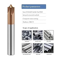 ZZBD-CT Carbide Radius Corner Rounding Inner R End