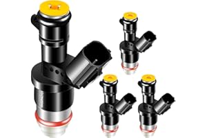 GPMMWPG 4Pcs Fuel Injectors OE 16450R40Y01 Injector Compatible with Honda Accord 2008-2012 /Civic 2013-2015 /CR-V 2010-2011, for Acura ILX 2013-2015 /TSX 2009-2014 L4 2.4L Gas Automotive Set of 4