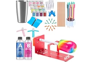 ALTER AFW Cup Turner,Tumbler Spineer Cup Epoxy Cup Turner Supplies Crafts,with Epoxy Resin kit for Beginner