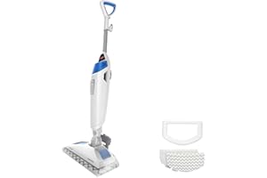 Bissell Power Fresh Steam Mop with Natural Sanitization, Floor Steamer, Tile Cleaner, and Hard Wood Floor Cleaner with Flip-Down Easy Scrubber, 1940A
