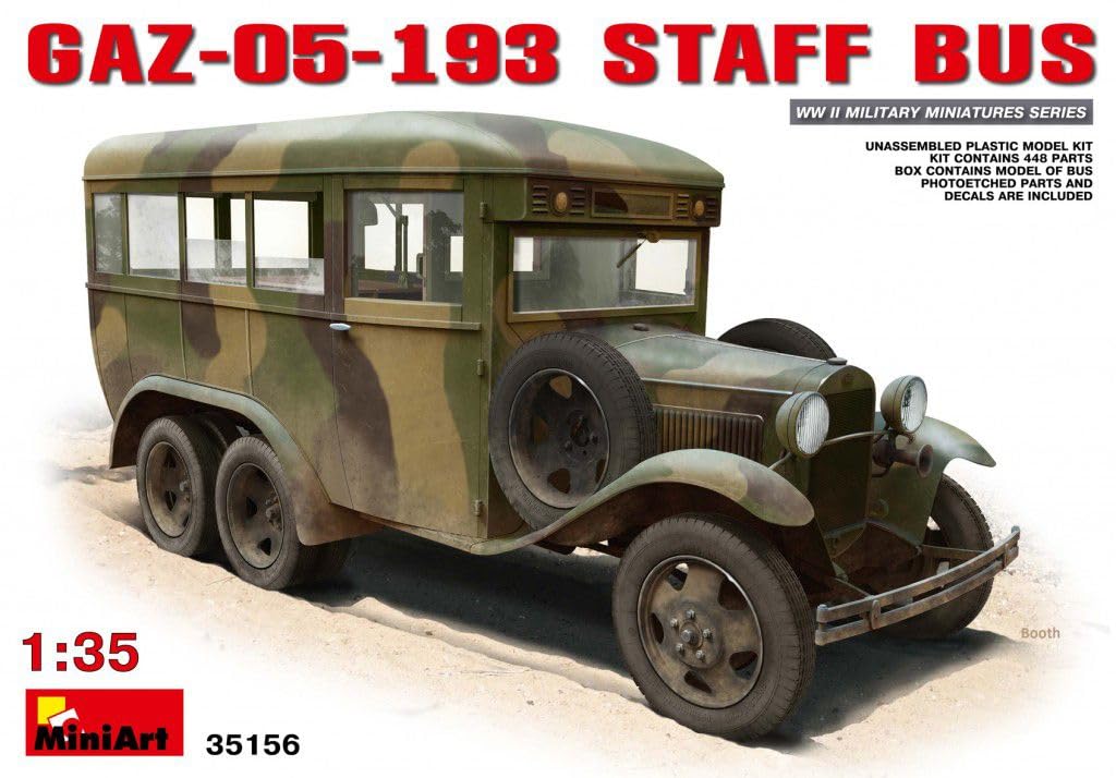 Miniart 1:35 - GAZ-05-193 Staff Bus