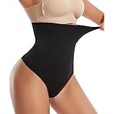 Dulchany Thong Shapewear Tummy Control Underwear for Women Seamless Body Shaper Panties