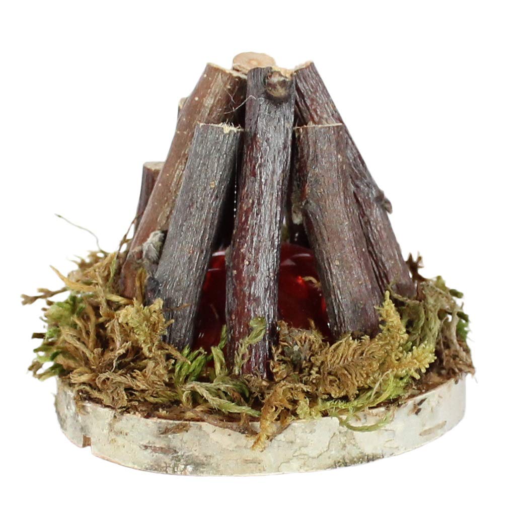 Kahlert Licht 40661 Mini Doll's Accessory Wood-Coloured Green