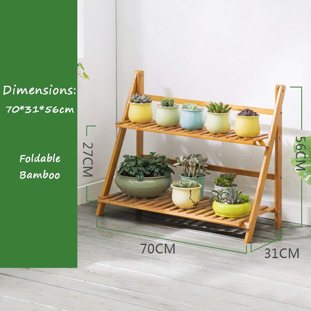 ChenDz Estante de Flores de Madera Maciza Americana Salón Estante ...