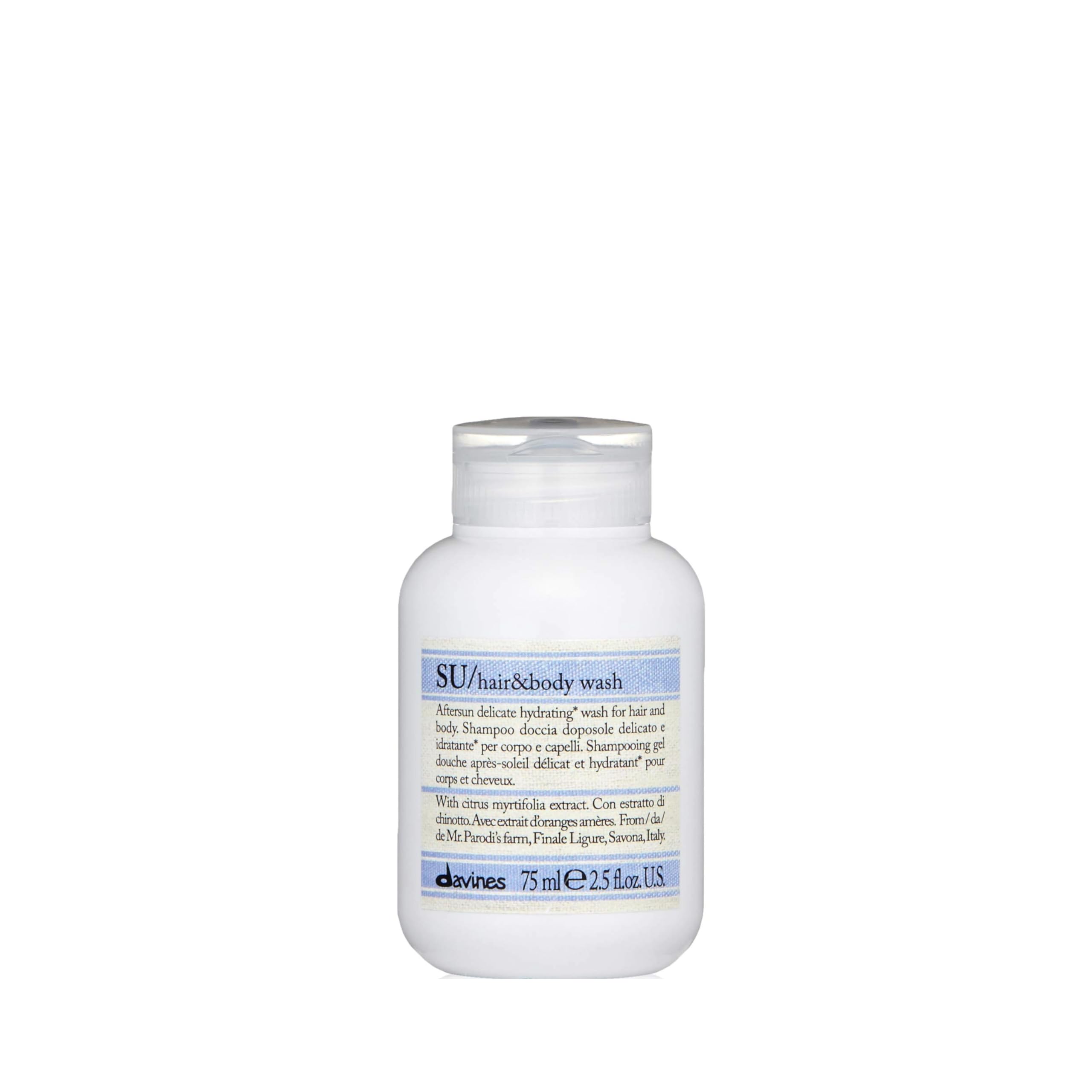 Davines SU/Hair & Body Wash, 75 ml