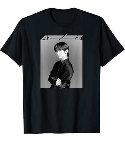Amazon.com: ATEEZ Official Merch Exclusive San T-Shirt : Clothing