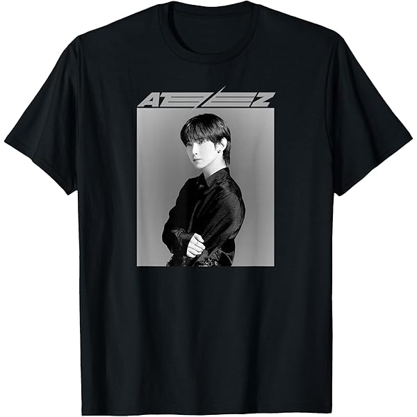 Amazon.com: ATEEZ Official Merch Exclusive Seonghwa T-Shirt