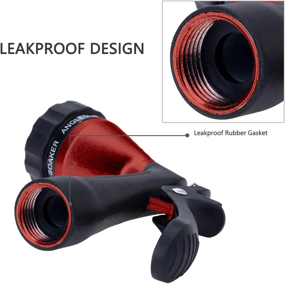 GREEN MOUNT Water Hose Nozzle Spray Nozzle, Metal Garden Hose Nozzle with Adjustable Spray Patterns, Perfect for Watering Plants, Washing Cars and Showering Dogs & Pets : Garden & Outdoor