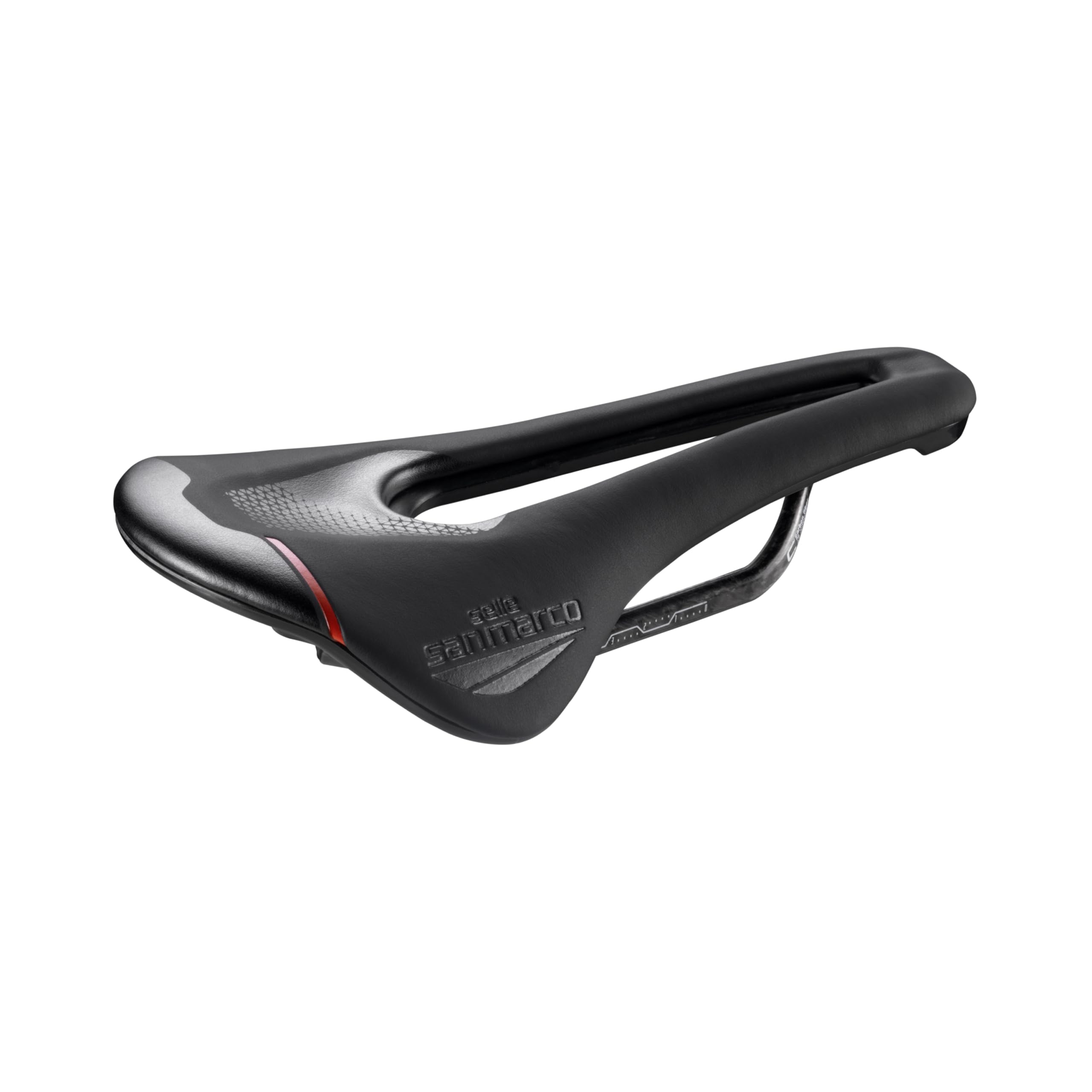 Selle San Marco Shortfit 2.0 Carbon FX Saddle: Black/Black Narrow (S3)