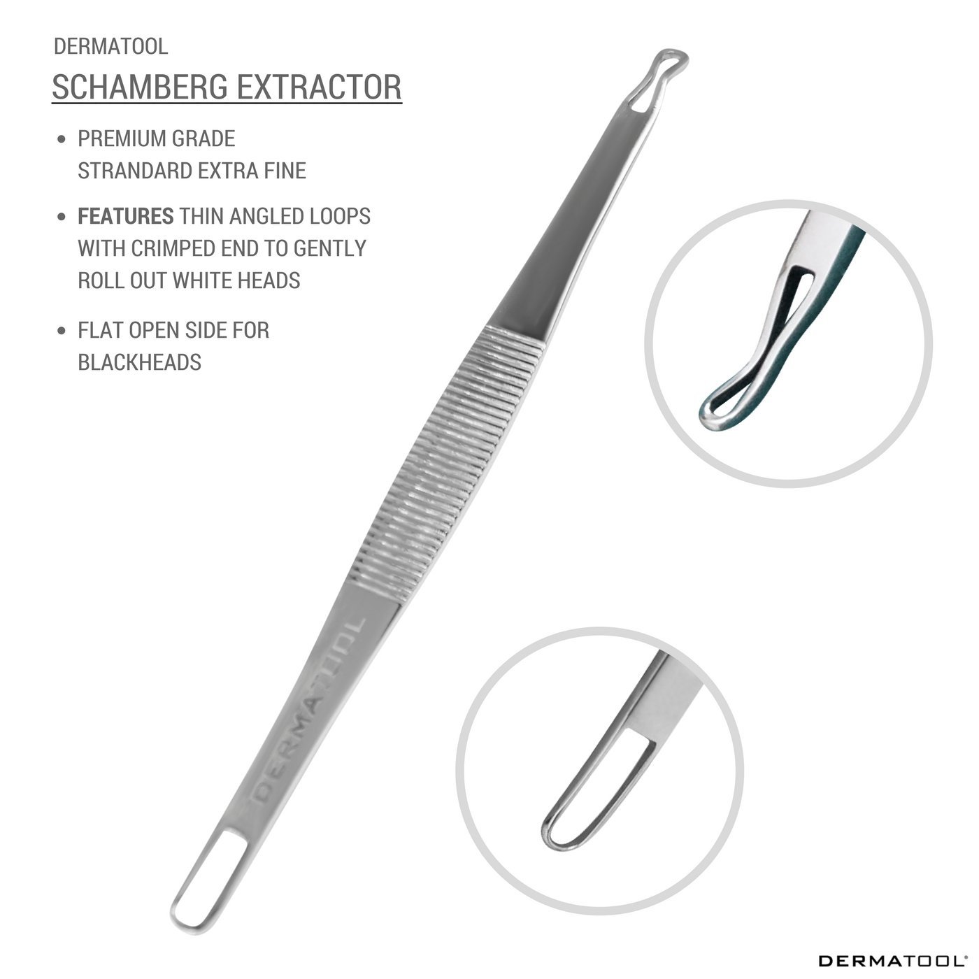 Blackhead Remover by DERMATOOL - Acne Treatment Skin Care ...