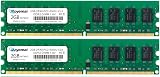 DUOMEIQI DDR2 4GB Kit (2x2GB) 667MHz PC2-5300 Desktop RAM Module 1.5v CL5 view 1
