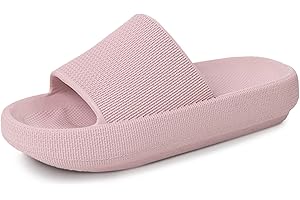 Menore Slippers for Women and Men Quick Drying, Parent-Child EVA Open Toe Soft Slippers, Non-Slip Soft Shower Spa Bath Pool Gym Beach House Sandals for Indoor & Outdoor