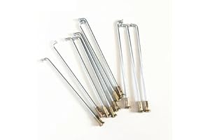 WANGYINGER 36pcs/lot 8G Fit for Bicycle Spokes 9K Motorcycle Spokes 3.5mm 4mm*124-235mm Fit for E-Bicycle Spokes JH70 GN250 1