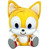 Sonic The Hedgehog - SD Miles Tails Prower Sitting Plush 7" H