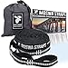 Moswa Hammock Straps - 20 Feet Combined - 28 Loops, Lightweight No Stretch Polyester - 1500 LBS Strength - Extra Strong - Safest Suspension System - Fast & Easy Setup - ENO, Python, NHO Compatible