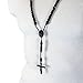 L & L Nation Mens Hip Hop 8mm All Black Tone 32