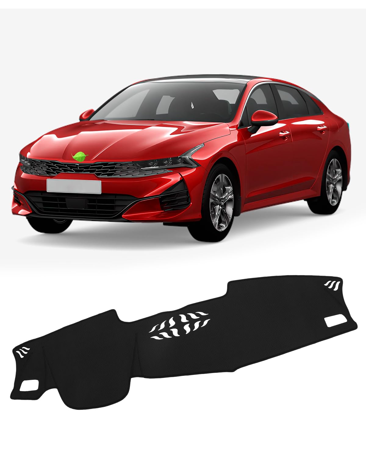 Photo 1 of FIILINES Dash Cover Fit for Kia K5 2021-2025 (Without HUD), Dashboard Cover K5 Accessories Dash Mat Sunshade Nonslip Protector No Glare Black
