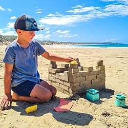 Sand Pal Beach Toys for Kids - 9 Pieces