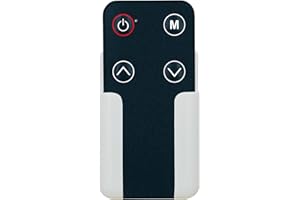 XINJISHIMIN Replacement for Scott Living Greentouch Electric Fireplace Heater Remote Control 1177FM-23-244 1031290 2320C-PB SP2320PB-001 1164FM-23-202 1279098