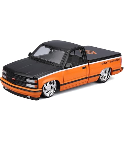 Amazon.com: M2 1968 Chevy C60 Flatbed Truck #68 Matt Dark Green