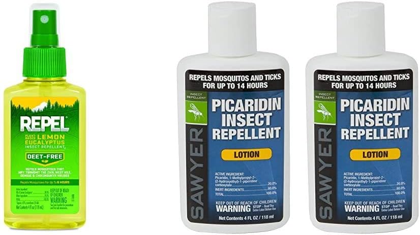 REPEL Plant-Based Lemon Eucalyptus Insect Repellent, Pump Spray, 4-Ounce: Repel: Garden & Outdoor