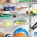 iDesign Tru-Grasp Plastic Wire Shelving Organizer Basket, BPA-Free Under Shelf Hanging Bin for Bedroom, Bathroom, Kitchen Storage, 12.25