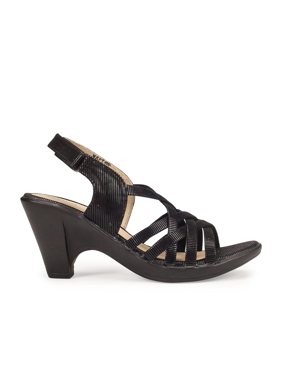 khadims womens faux leather block heels