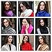 Kuayang Pashmina Scarf Cashmere Scarves for Women Mens Winter Shawls and Wraps