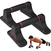Fitarc Push Up Bars, Non Slip Push Up Handles with Foam Grip for Home Gym | 400 LBS Weight Capacity; 8.5 MM Thick Foam Padding; Non-Slip Silicone Base; Lightweight &amp; Portable
