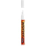 Molotow ONE4ALL Acrylic Paint Marker, 4mm, Signal White, 1 Each (227.211)