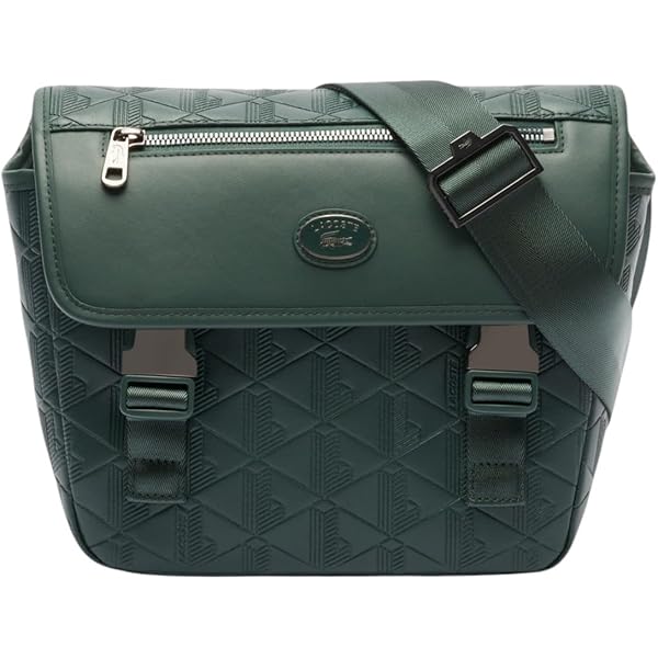 Amazon.com | Lacoste Nomogramme Small Flap Close Messenger Bag