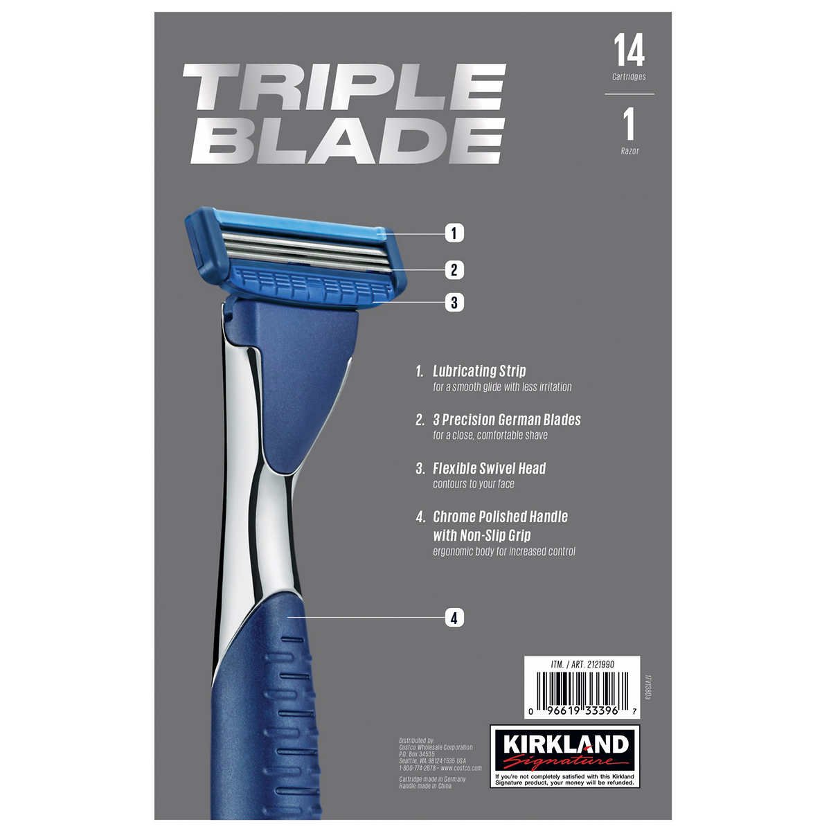 one blade razor costco