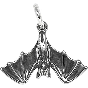KEVIN N ANNA 925 Sterling Silver Bat Charm | Charm Only