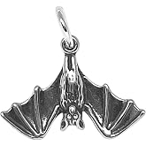 KEVIN N ANNA 925 Sterling Silver Bat Charm | Charm Only