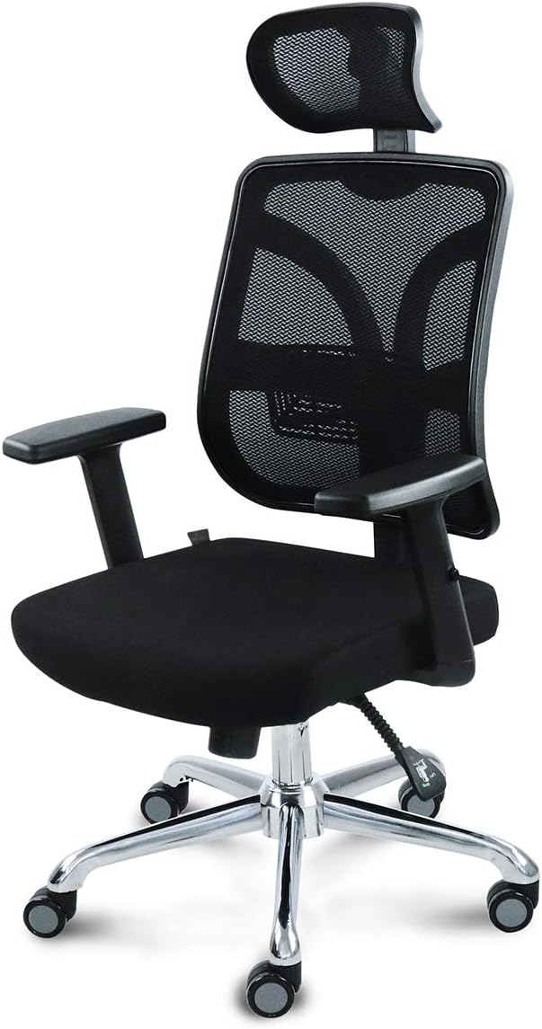 Best desk chair lumbar support high back